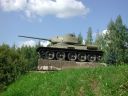 Памятник танку Т-34. 